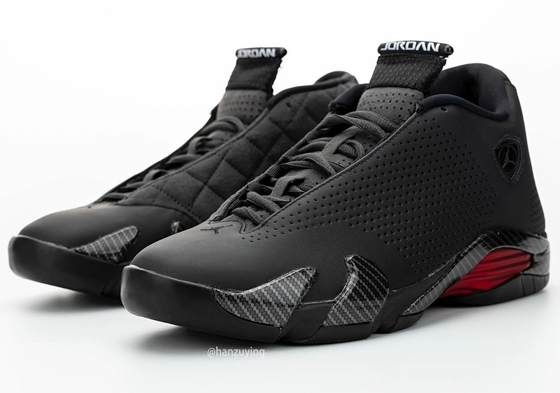 Air Jordan 14 Black Ferrari Bq3685 001 6