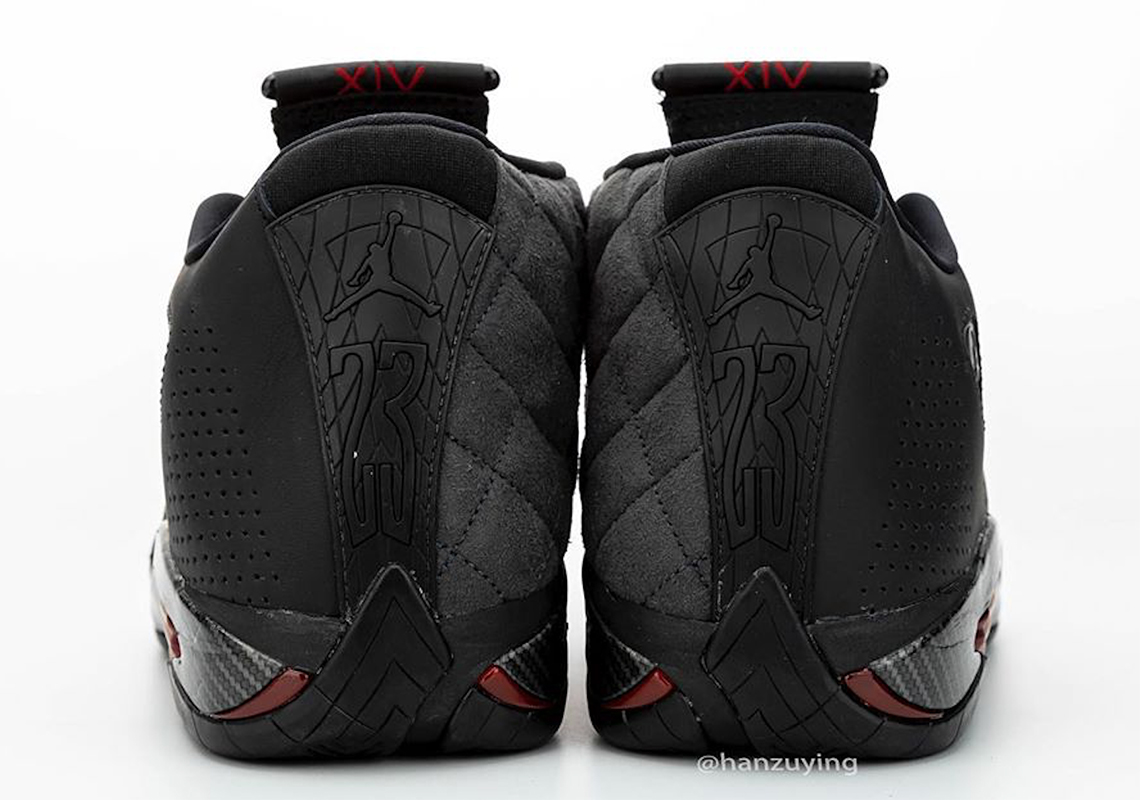 Air Jordan 14 Black Ferrari Bq3685 001 8