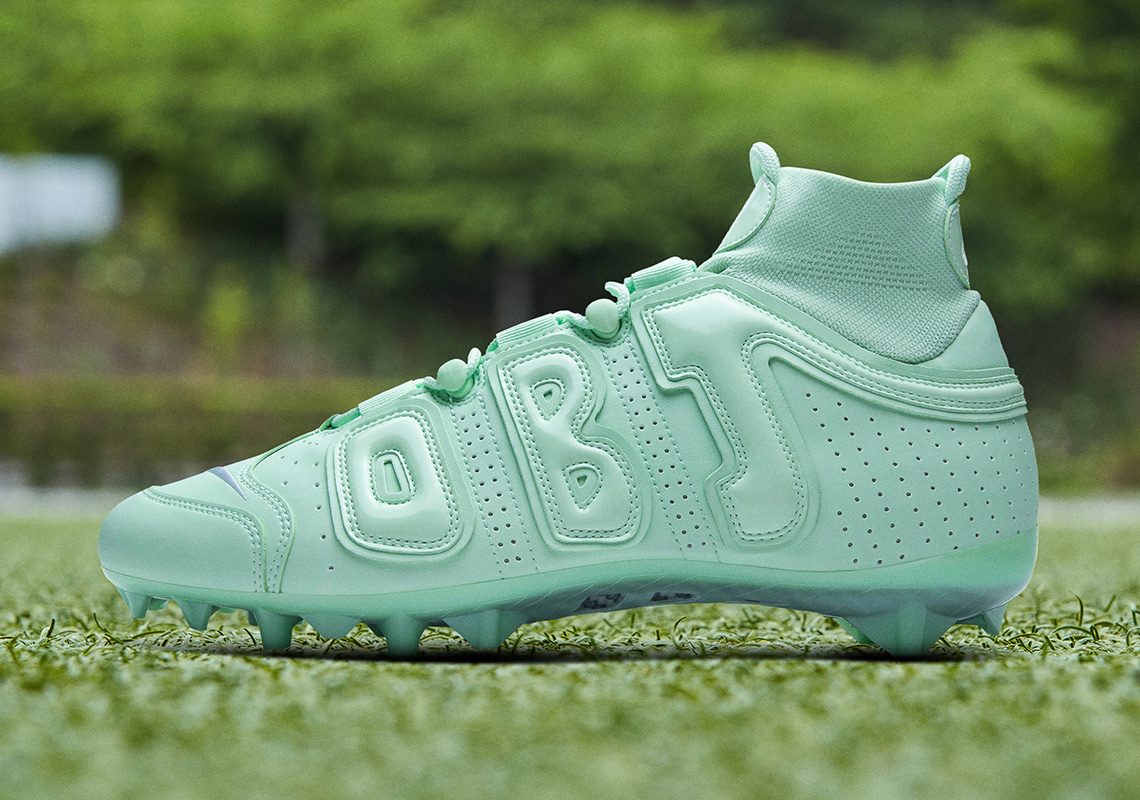 Odell Beckham Jr. Goes For “Frosted Spruce” With Air Fear Of God 1 Cleats