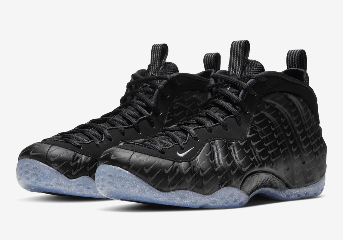 Nike Adds All-Over Etched Swooshes Onto The Air Foamposite One