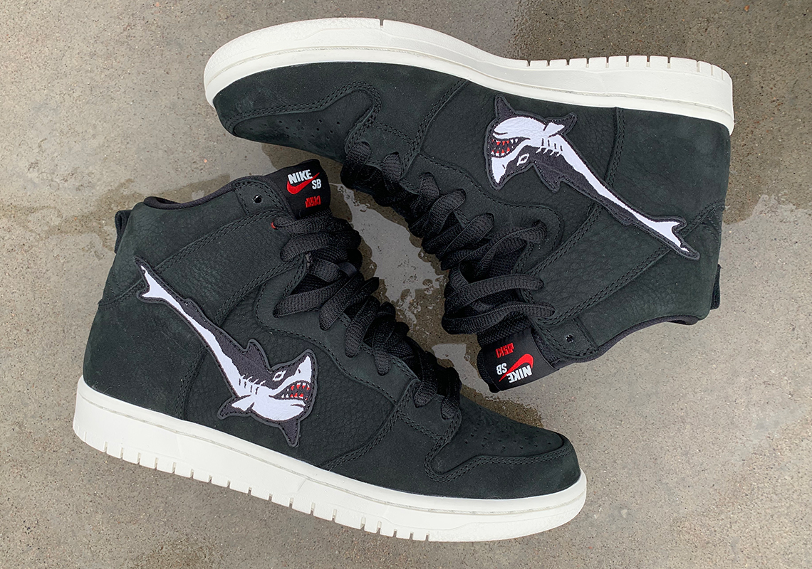 Oski Nike Sb Dunk High Shark 0