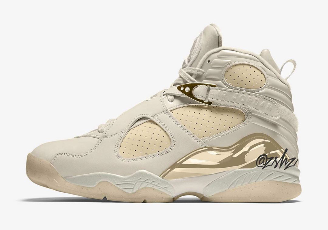 The Air Jordan 8 "Cream" Is Set To Release In Summer 2020