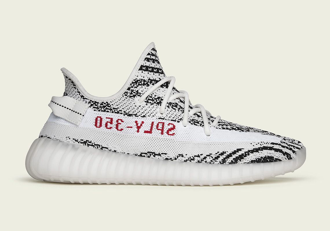 The adidas Yeezy Boost 350 v2 "Zebra" Returns Tomorrow