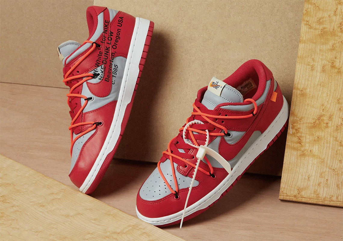 Where To Buy The Off-White x Nike Dunk Low "UNLV"