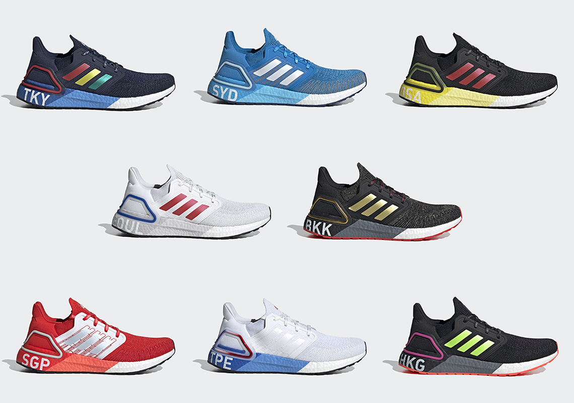 The adidas Ultra BOOST 20 “City Pack” Honors Eight Asia-Pacific Running Hotspots