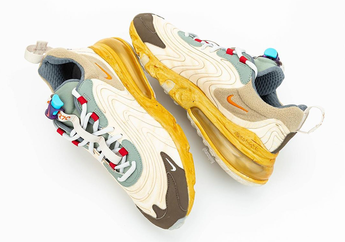Travis Scott Nike Air Max 270 React Ct2864 200 7