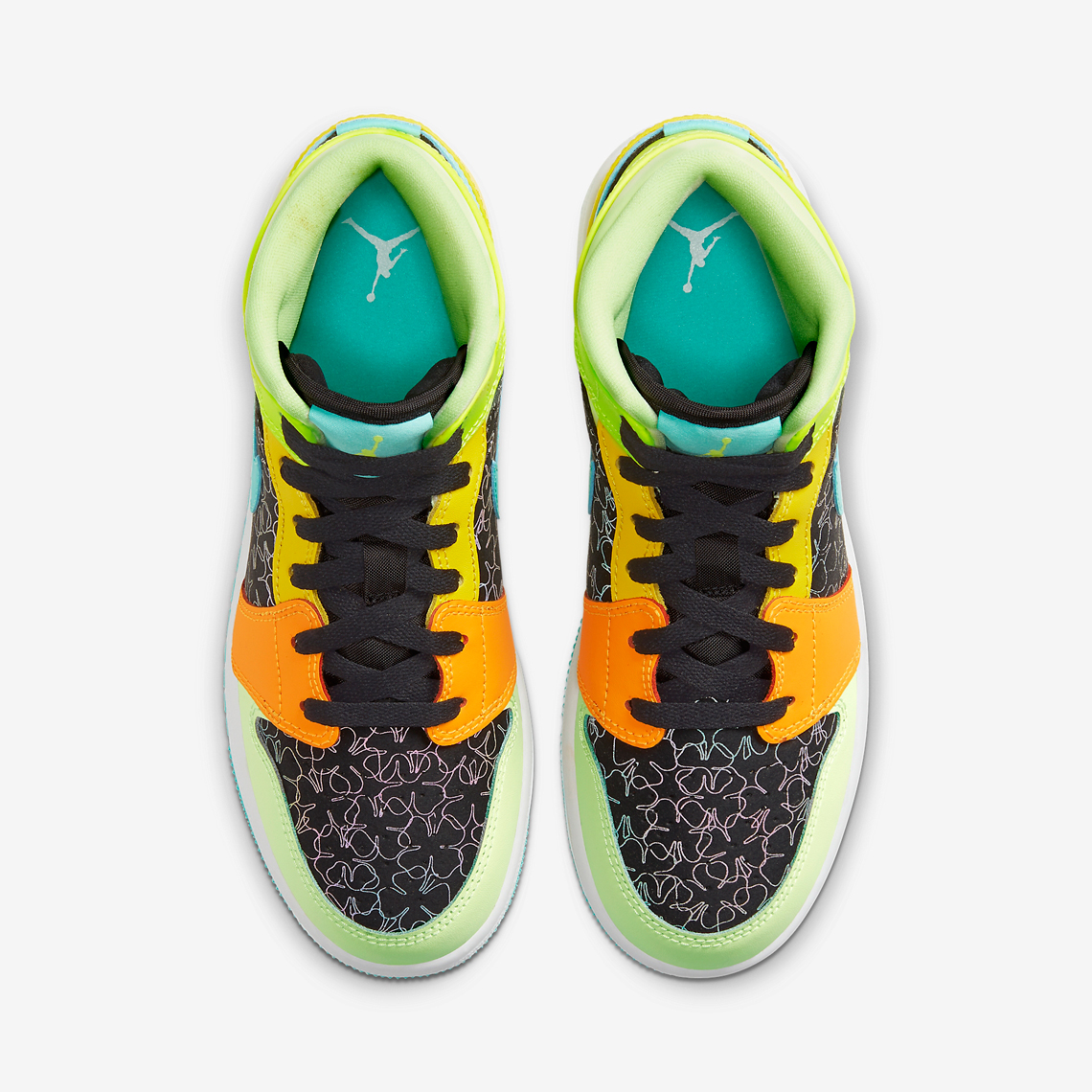 Air Jordan 1 Mid Gs Clover Bq6931 037 1