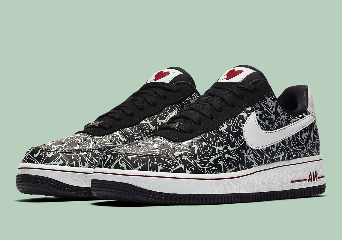 The Nike Air Force 1 Headlines Valentine's Day With All-Over Branding