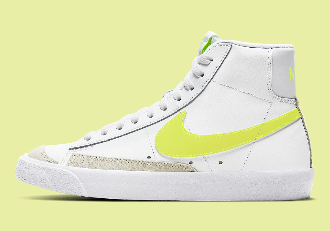 Nike’s Vintage Style Blazers Get A Hit Of The Future With Neon Swooshes