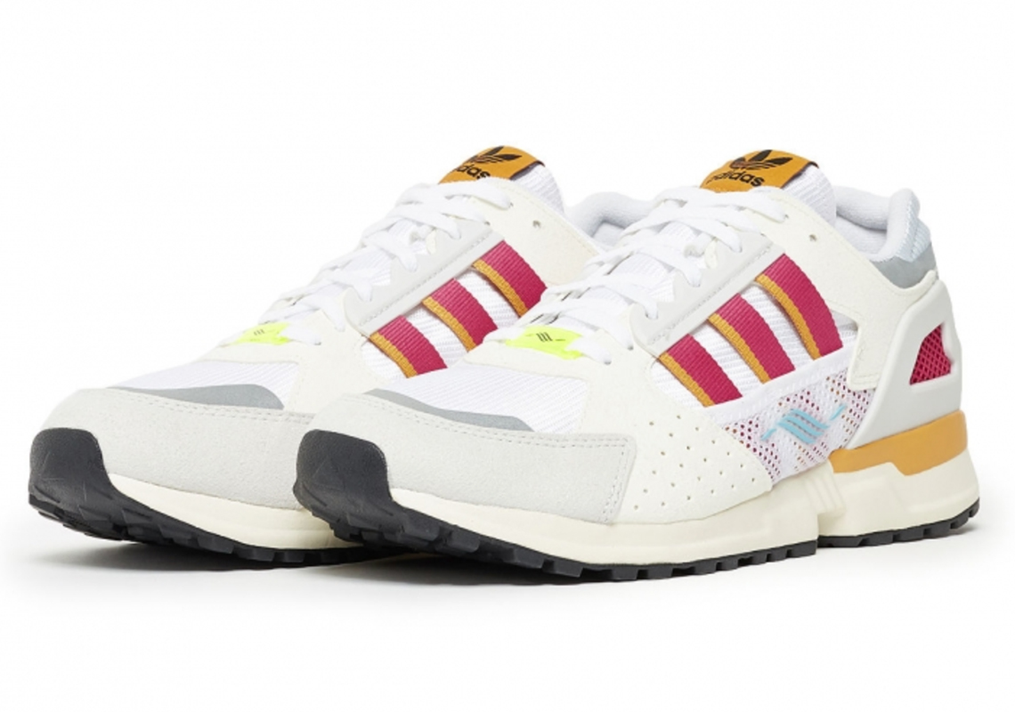 The adidas ZX 10.000C Appears In White, Red, And Gold