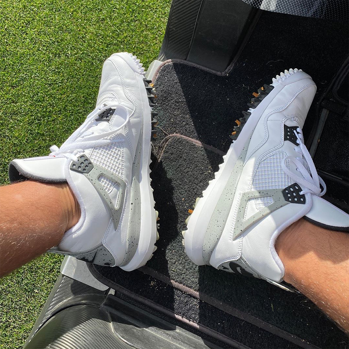 Air Jordan 4 White Cement Golf