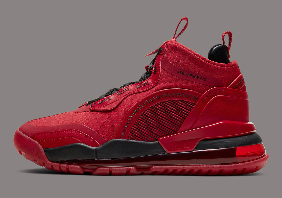The Jordan Aerospace 720 Dons A Full “Raging Bull” Colorway