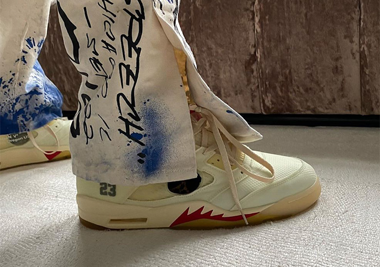 Off White Jordan 5 White Plot Twist 1