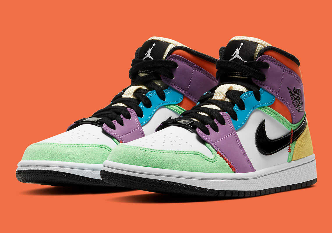 Where To Buy The Air Jordan 1 Mid "Multicolor"