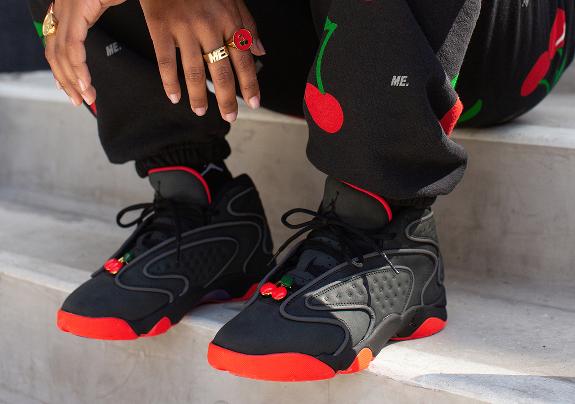 Detailed Look At Melody Ehsani’s Cherry-Clad Take On The Women’s Air Jordan OG