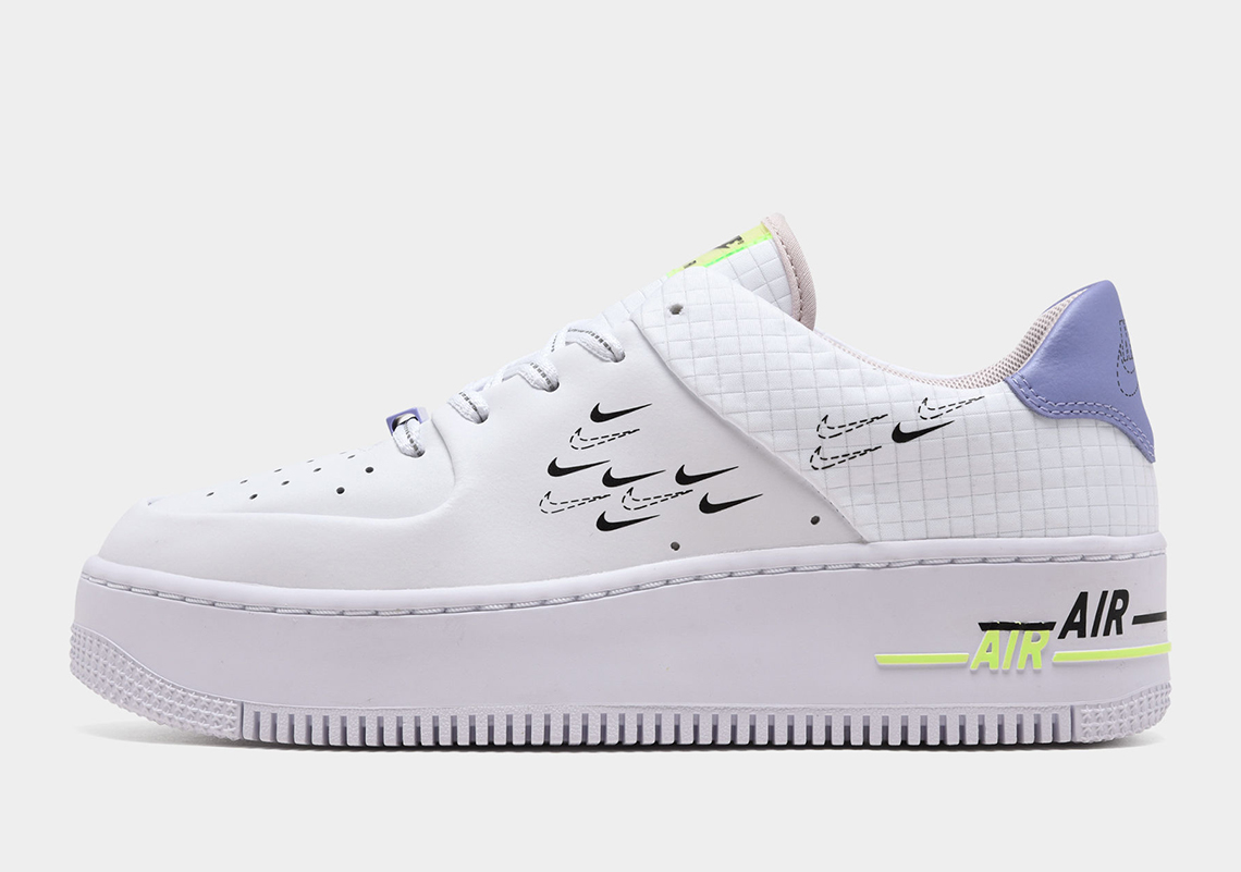 The Women's Nike Air Force 1 Sage Changes Up The Swoosh For Easter