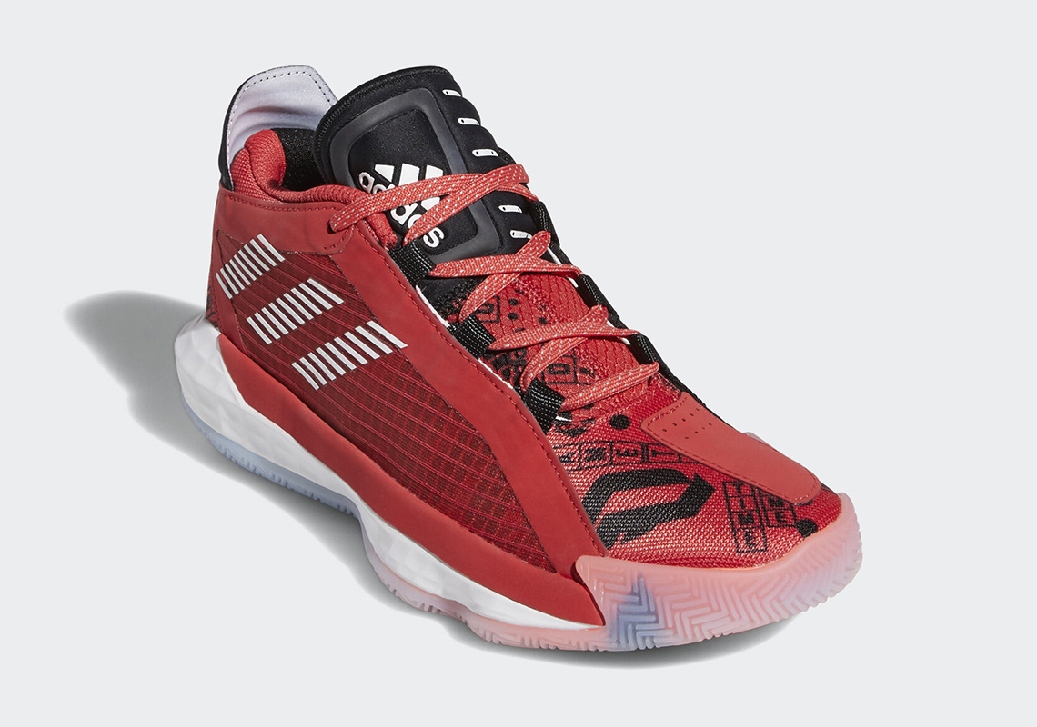 The adidas Dame 6 “Geek Up” Adds Patterns Of Crossword Games