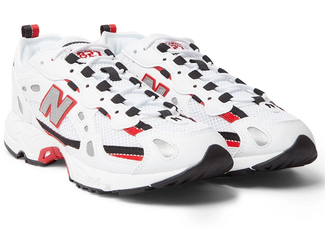New Balance 827 White Blk Red 2