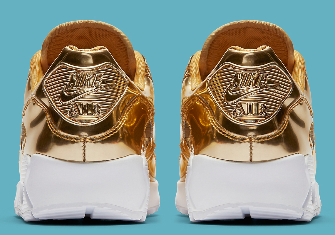 Nike Air Max 90 Medal Gold Cq6639 700 3
