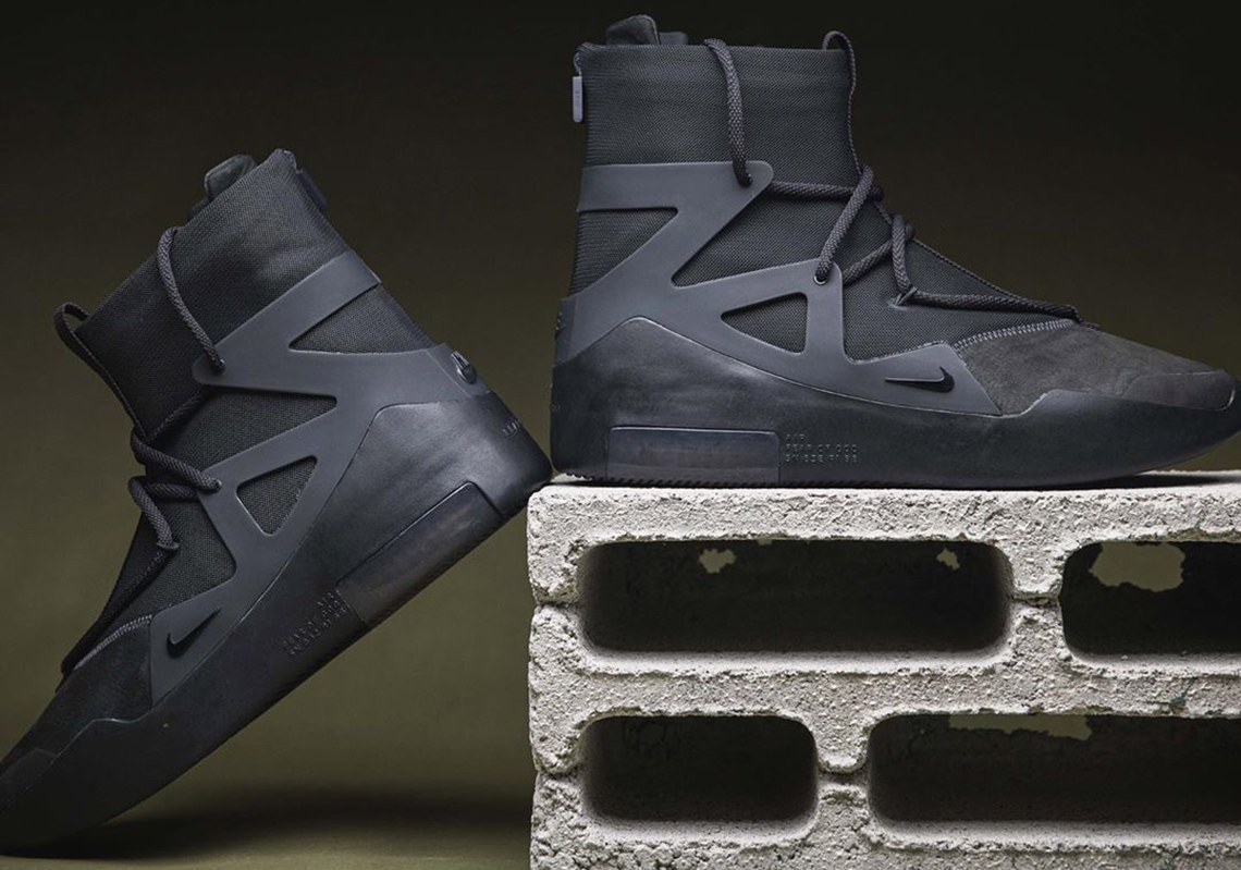 Nike Fear Of God 1 Triple Black Ar4237 005 4