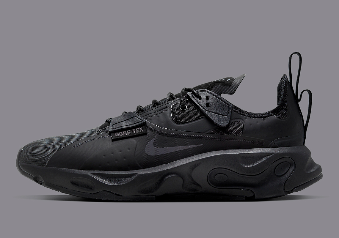 Nike React Gore Tex Triple Black Bq4737 003 6