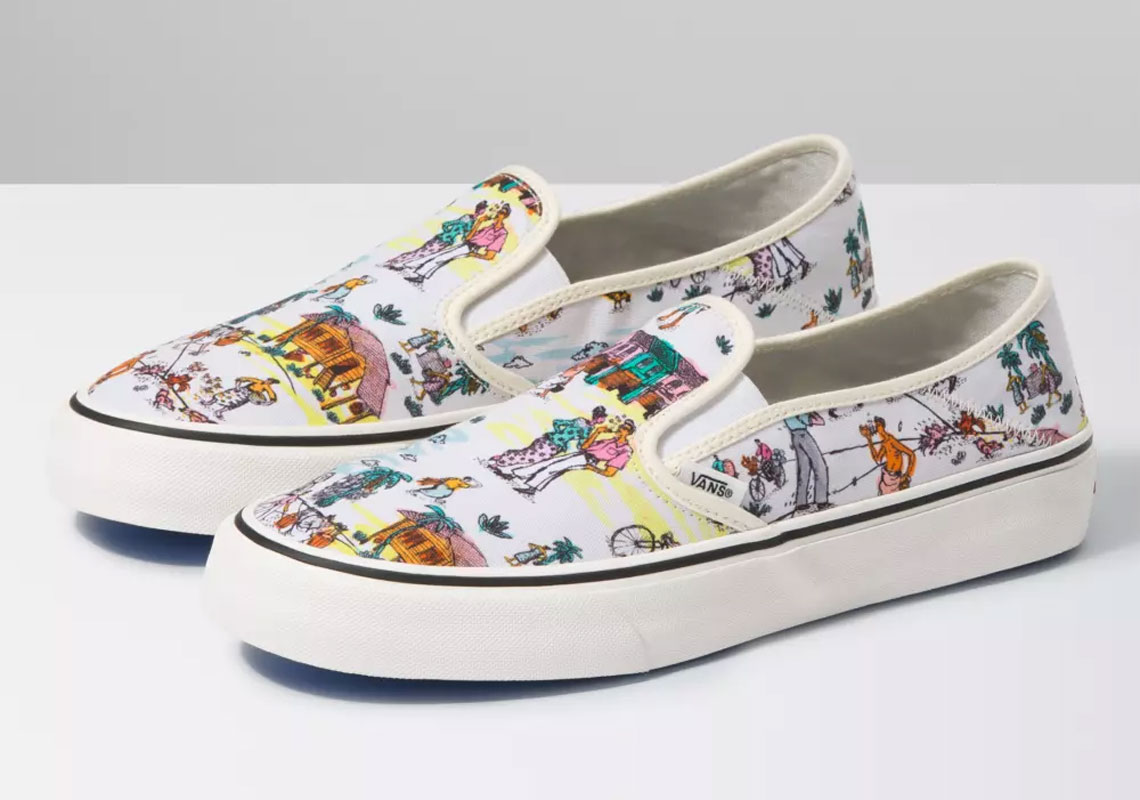 Malaysian Artist Kide Baharudin Brings His Home Country To Vans' Slip-On And Authentic