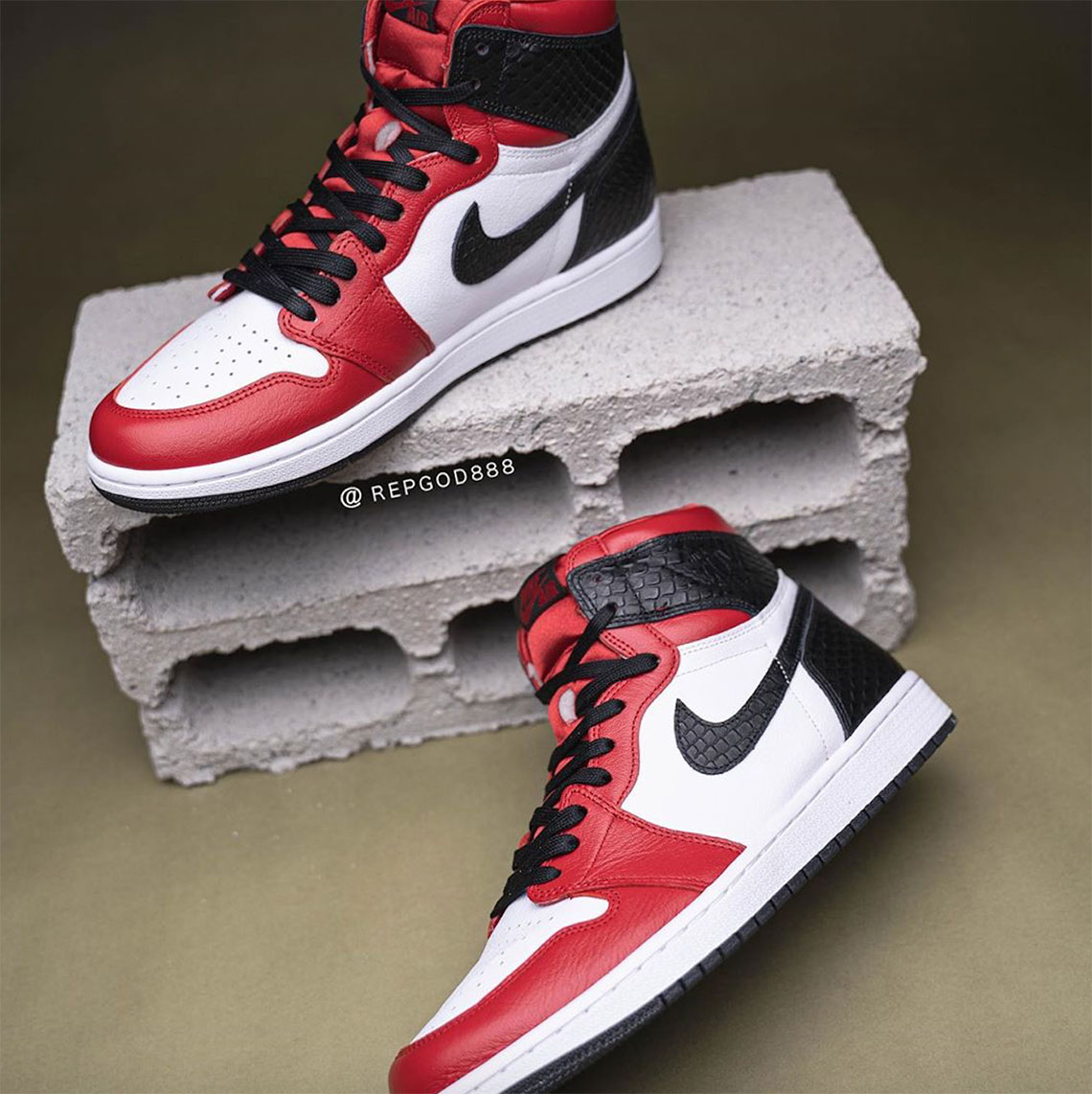 Air Jordan 1 Satin Snake Cd0461 601 Release Date 10