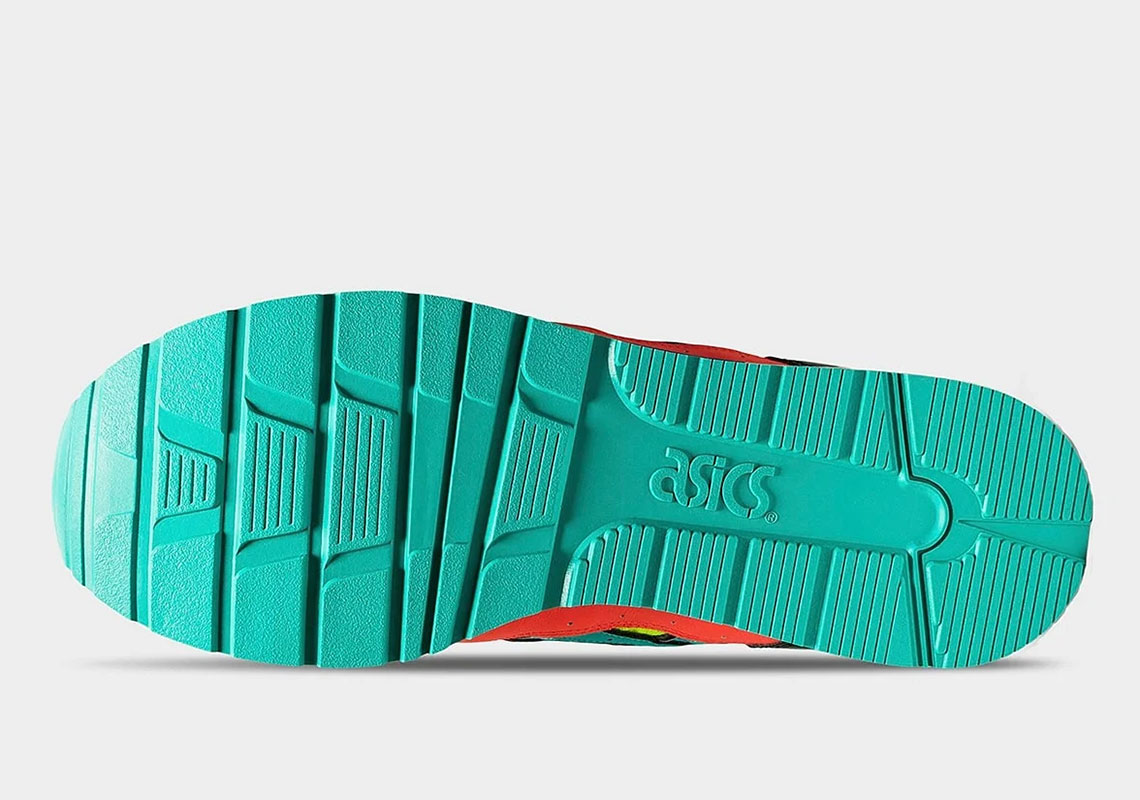 Asics Gel Lyte Neon Seaglass Safety Yellow 2