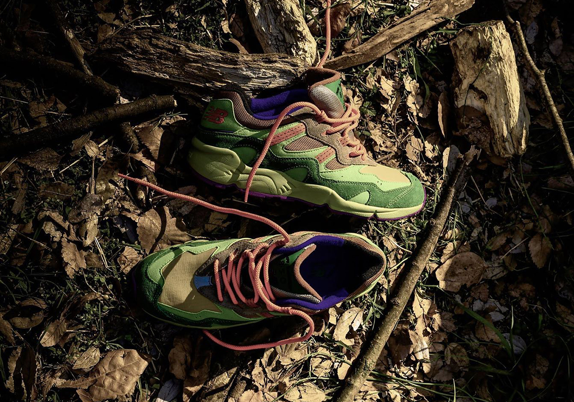 Atmos New Balance 850 Green Multi Release Date 2