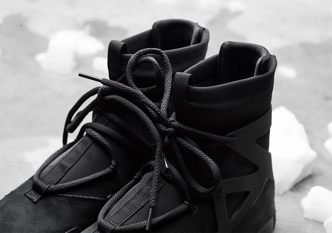 Nike Air Fear Of God 1 Triple Black Ar4237 005 7
