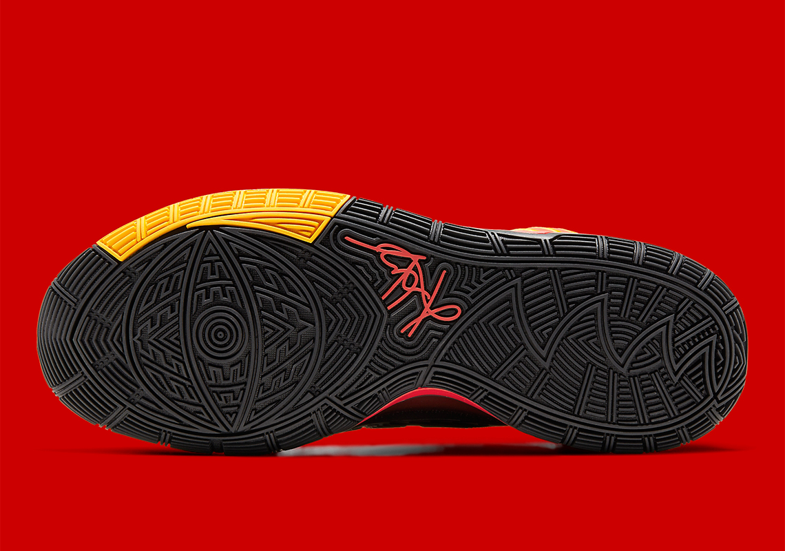 Nike Kyrie 6 Bruce Lee Red Cj1290 600 3