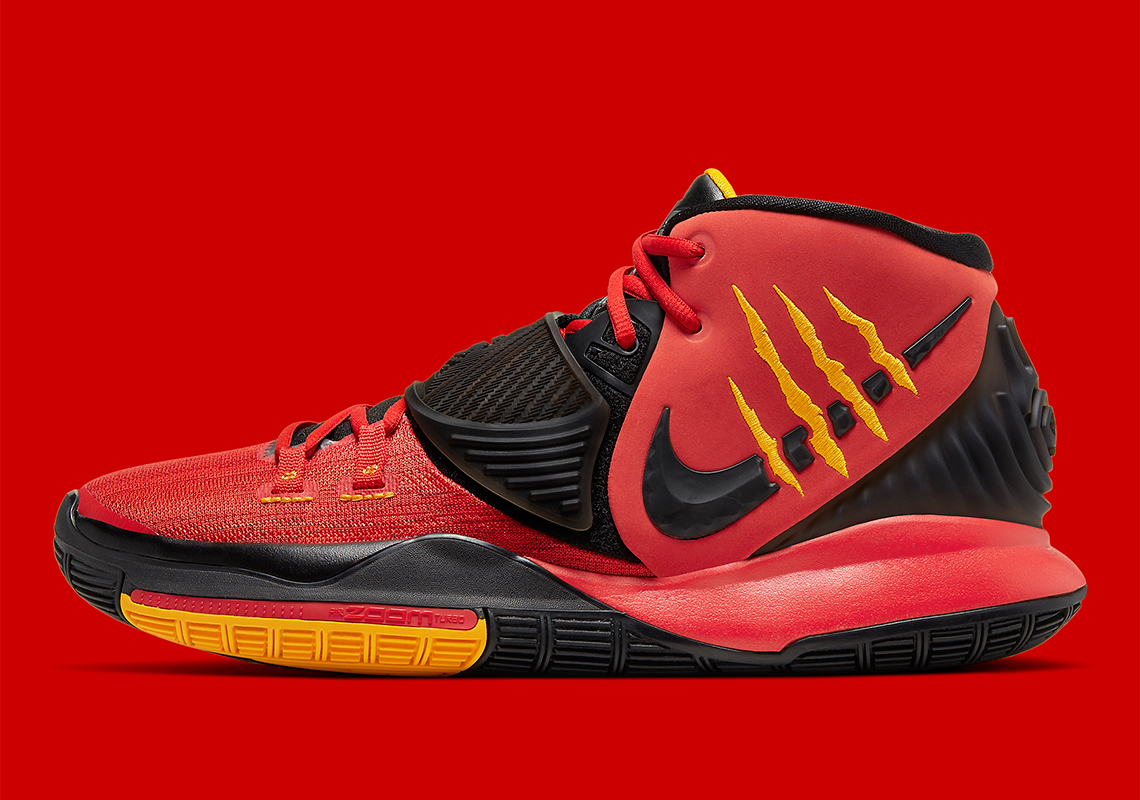 Nike Kyrie 6 Bruce Lee Red Cj1290 600 8