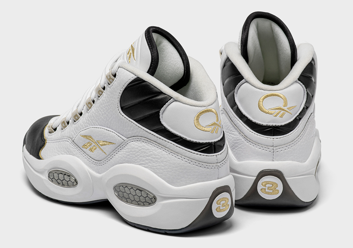 Reebok Question White Black Gold Ef7599 3