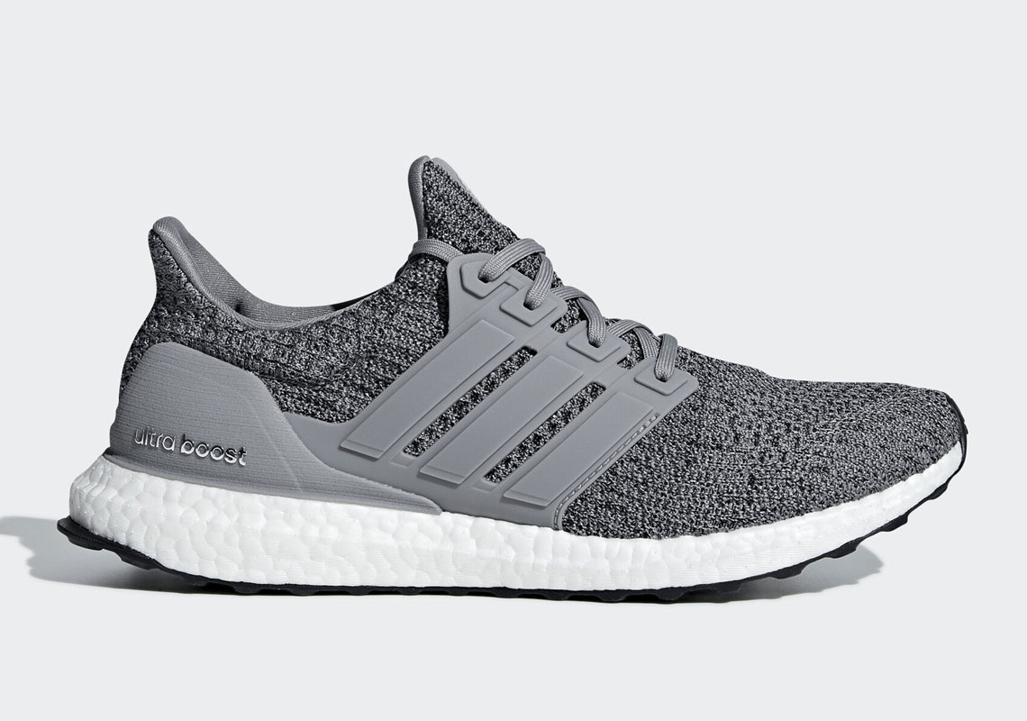 The adidas Ultra Boost 4.0 In Heather Grey Is Making A Return