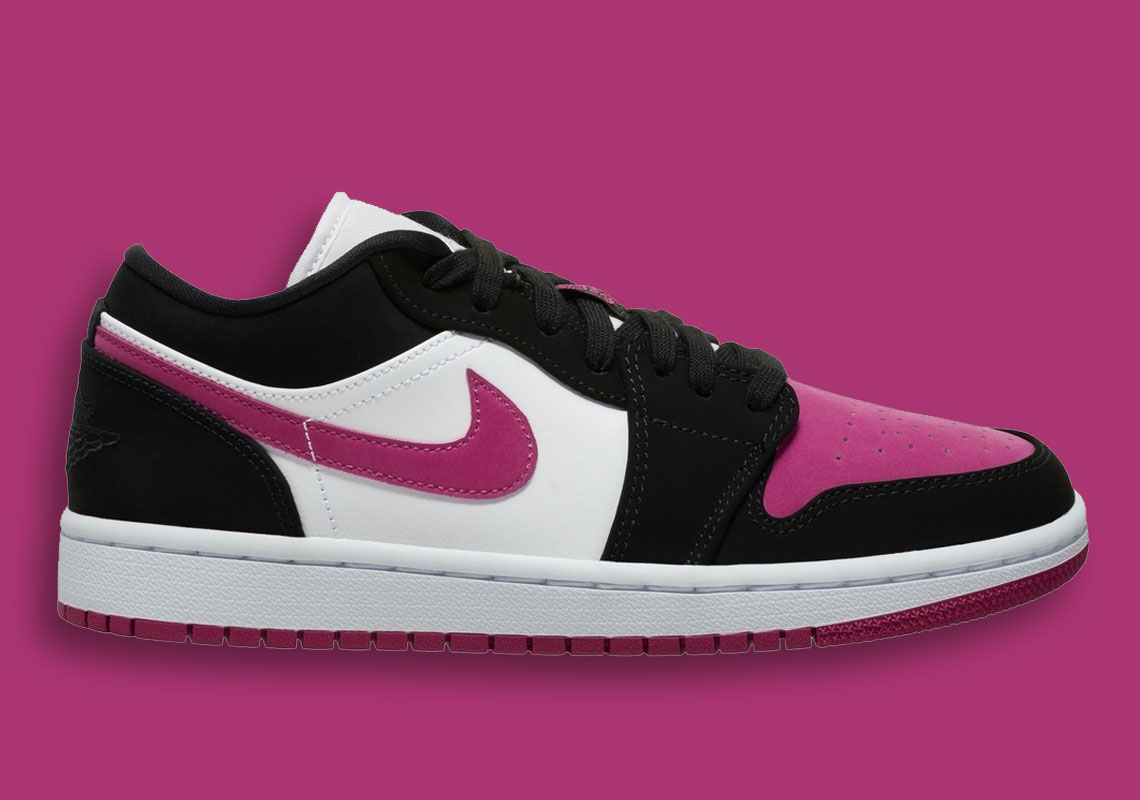 The Air Jordan 1 Low Continues Its Run With A New “Fuchsia Toe”