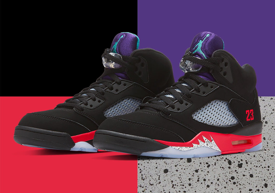 Official Images Of The Air Jordan 5 "Top 3"