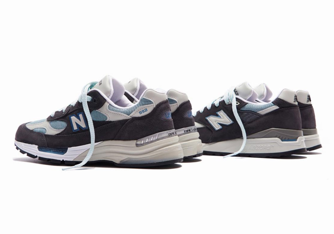 Ronnie Fieg And New Balance Begin Their "Steel Blue" Series With The 992 And 998
