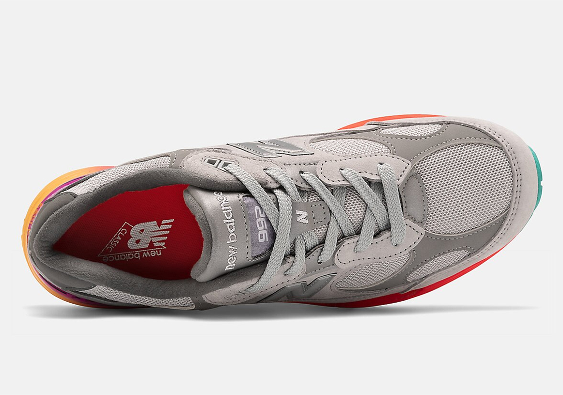 New Balance 992 Grey Multi Color 4