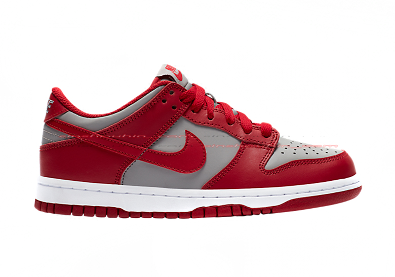 Nike Dunk Low Gs 2020 Red Grey Unlv
