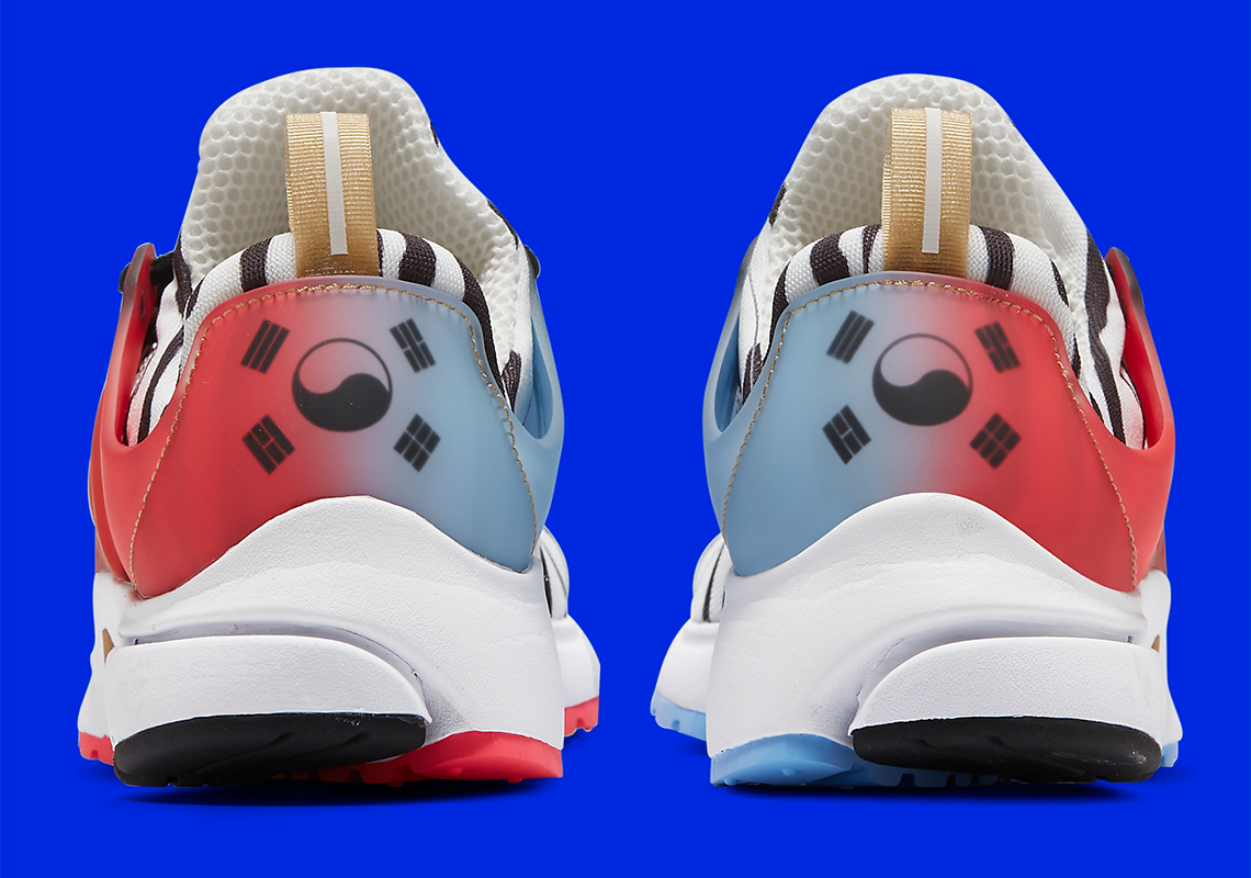 South Korea Gets A Tiger-Striped Nike Air Presto To Match Soccer Kits