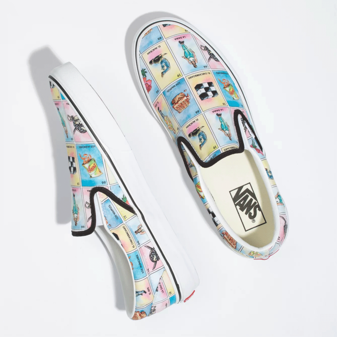 Los Vans Slip On Loteria 2