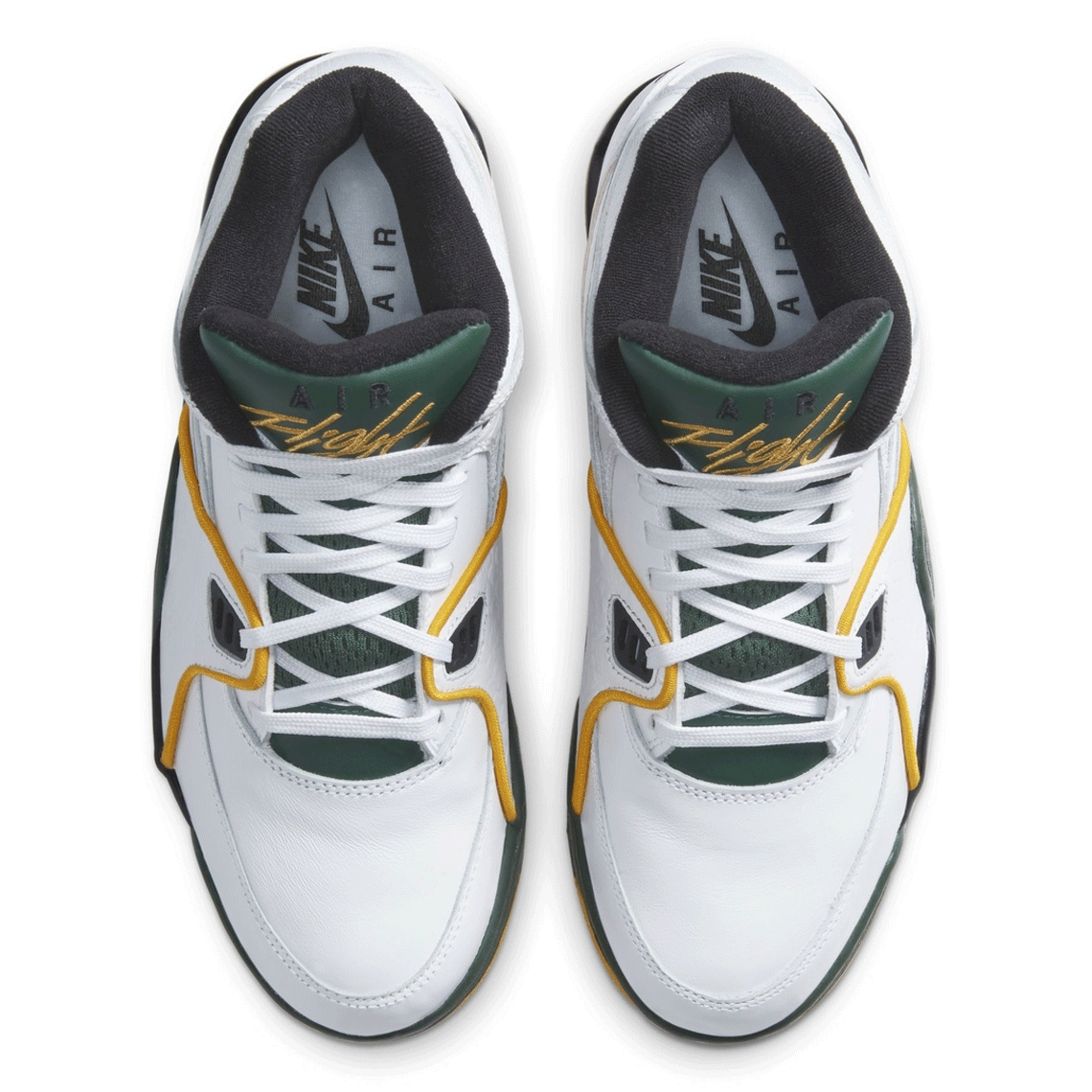 Nike Air Flight 89 Yellow Green 8