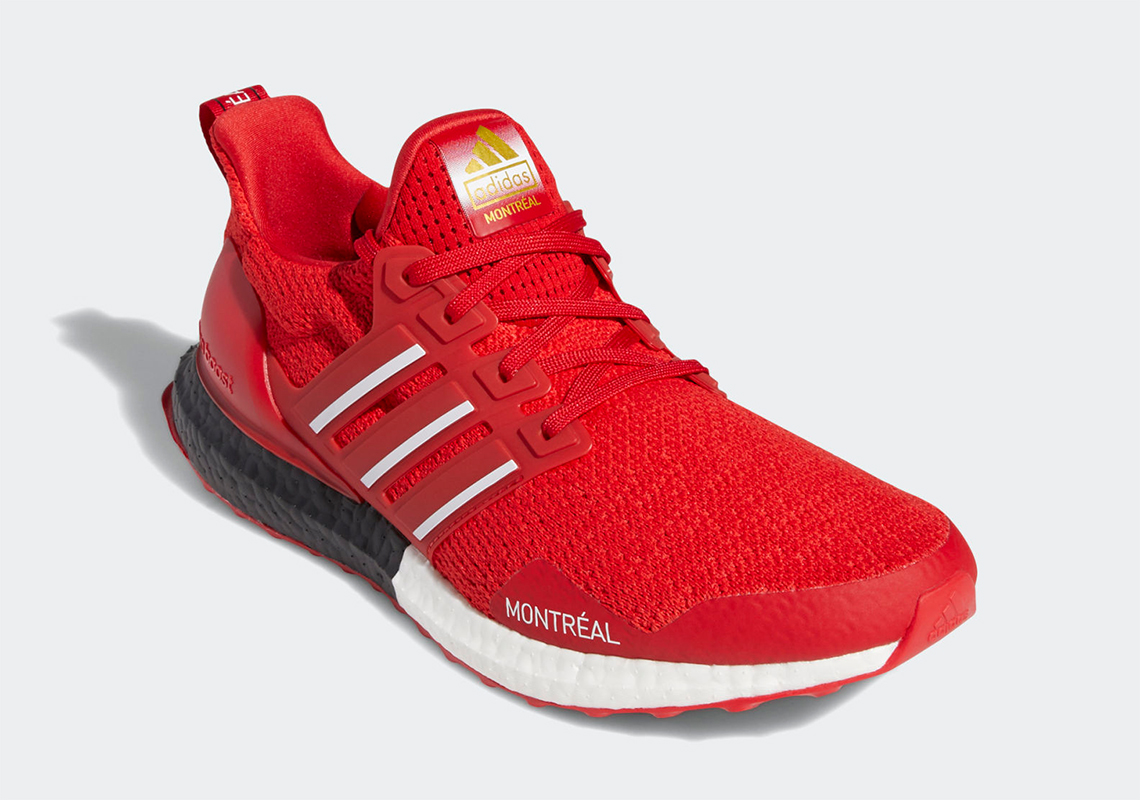 The adidas Ultra Boost DNA Montreal "Scarlet" Is Available Now