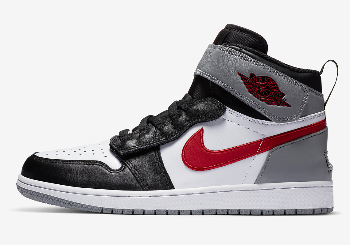Air Jordan 1 Flyease Black Red Grey Cq3835 002 6