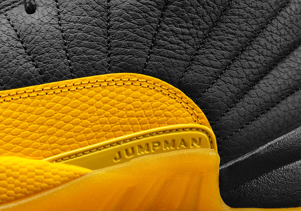 Air Jordan 12 Black Yellow 130690 070 1