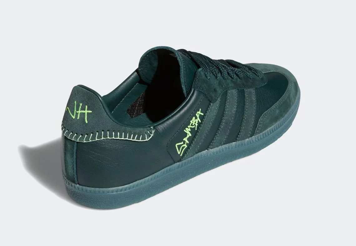 Jonah Hill Adidas Samba Green Fw7458 1