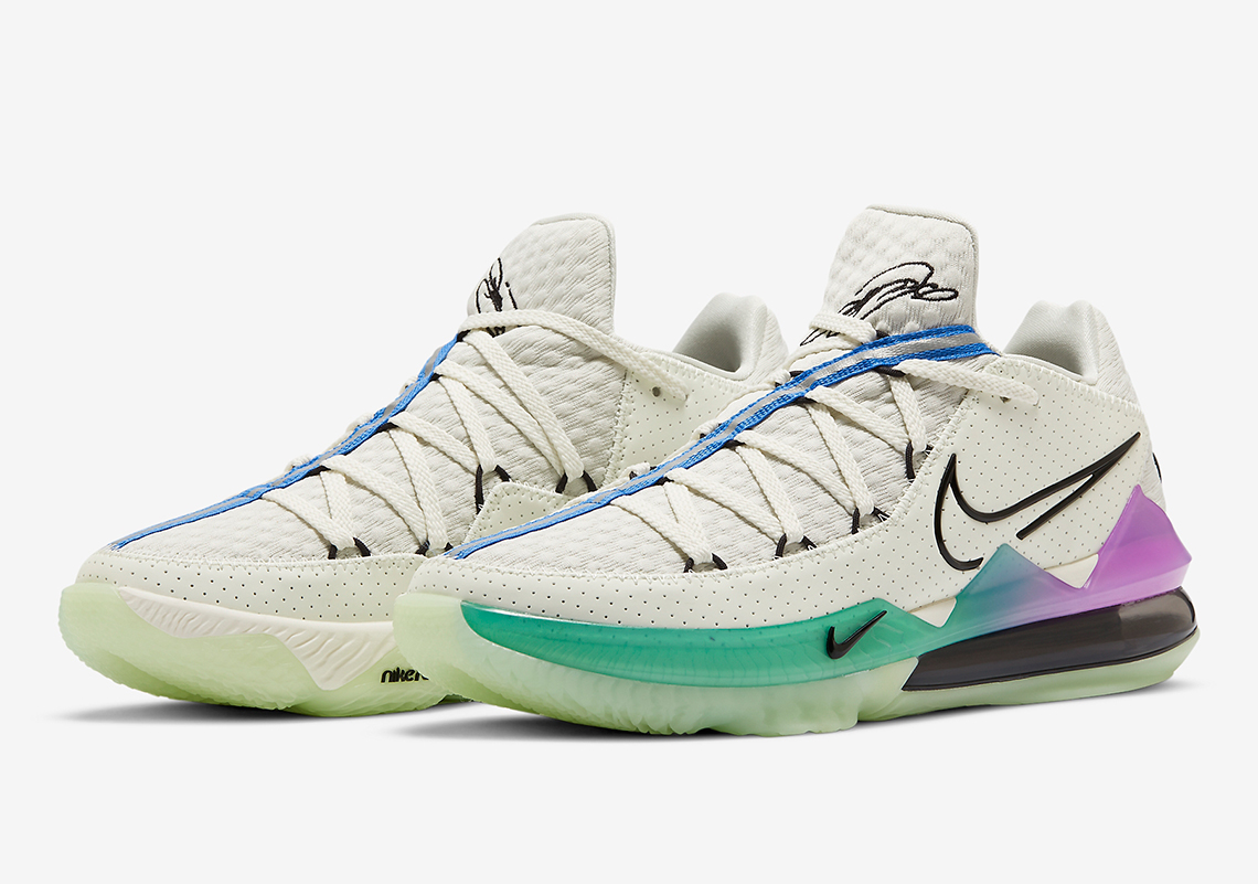Nike Lebron 17 Low Cd5007 005 Glow In The Dark 11