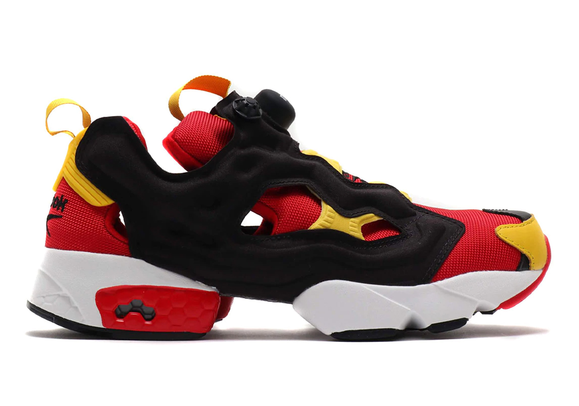 Reebok Instapump Fury Red Yellow Eh1788 3