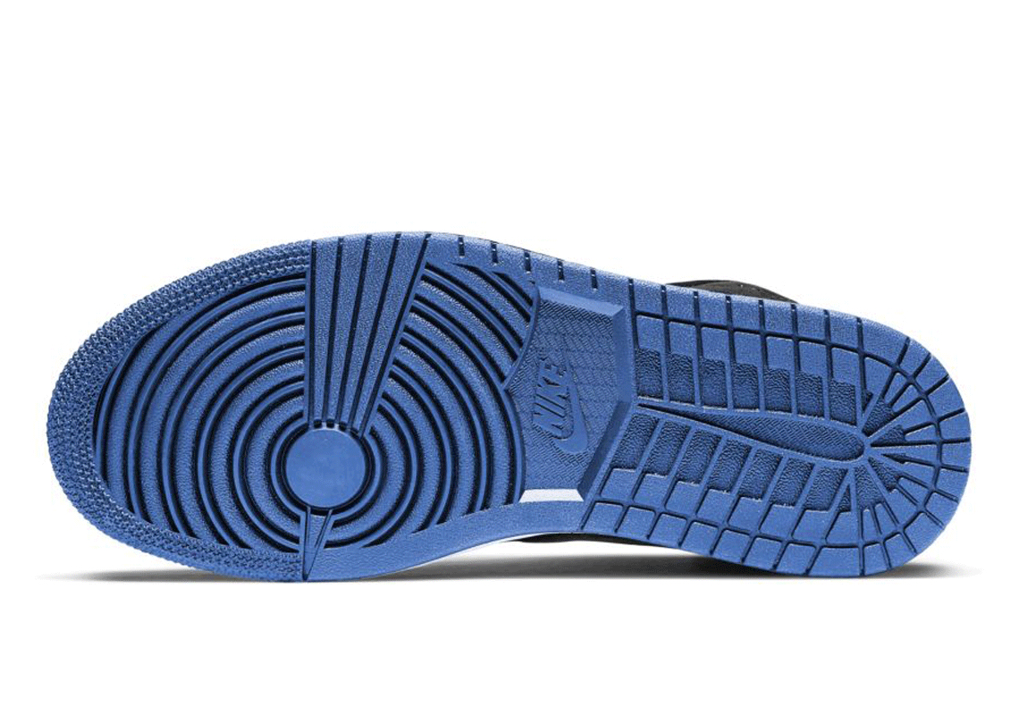 Air Jordan 1 Mid Black Blue 2020 1