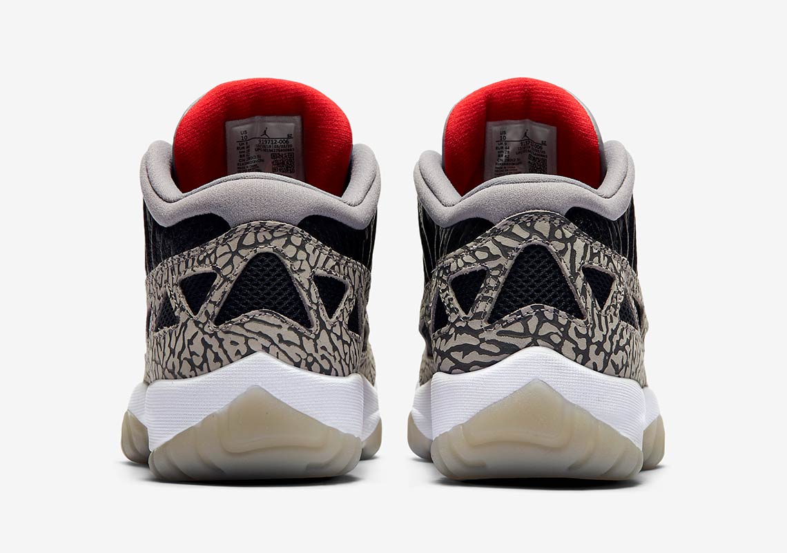 Air Jordan 11 Low Ie Black Cement 919712 006 5